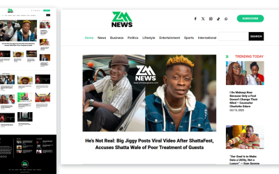 Website Development – ZM News